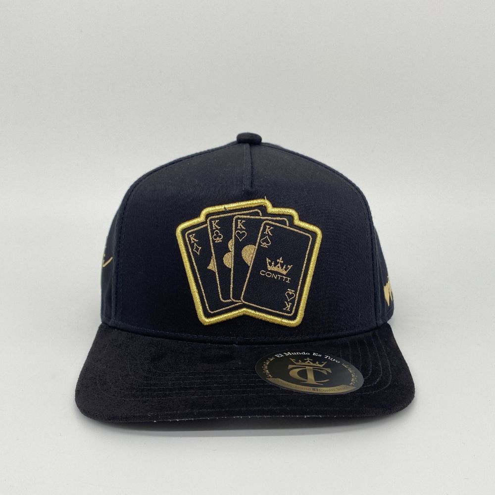 Gorra Cartas Negra