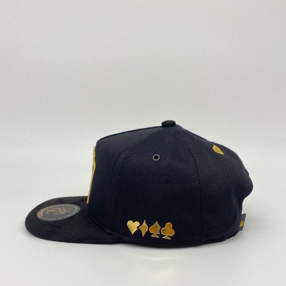 gorra para hombre negra