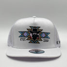 gorra de rancho blanco azteca