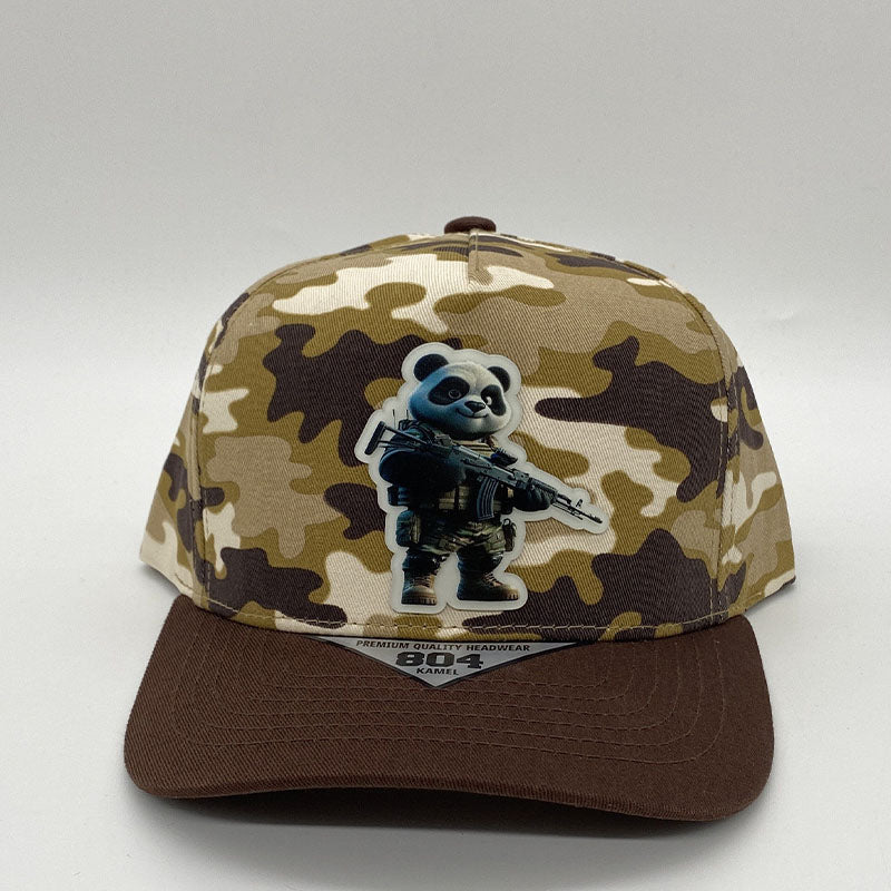 gorra con imagen de oso