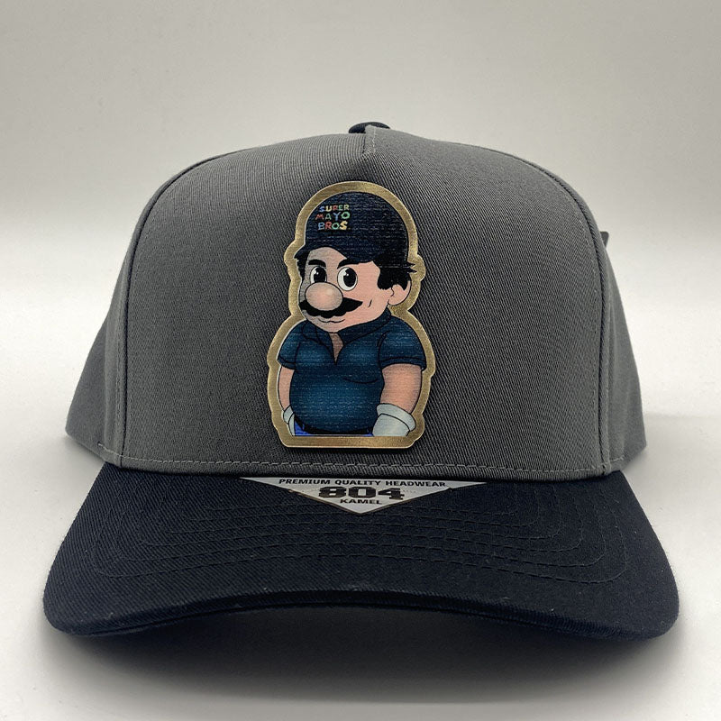 Gorra con imagen de mario