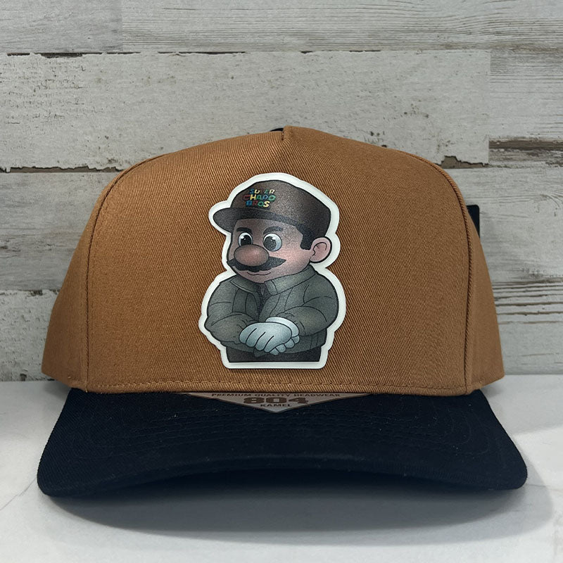 Gorra mario Beige